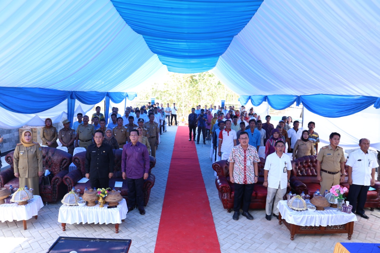 IPA DAN JARINGAN PIPA TRANSMISI AIRBAKU KOTA KENDARI DIRESMIKAN